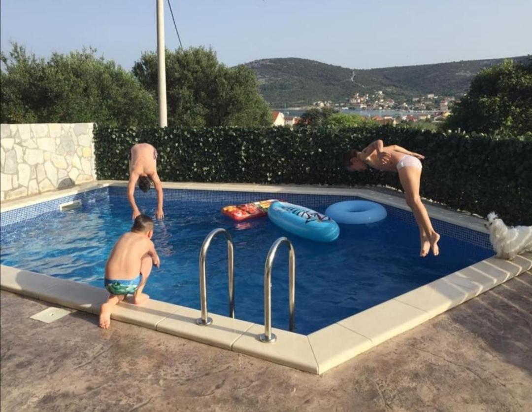 Villa Croatia Sea View With Heated Pool Vinišće Exterior foto